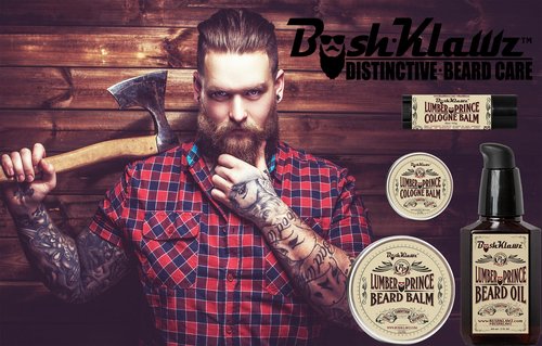 Lumber Prince Beard Balm Leave in Conditioner Beard Butter Premium Refreshing Manly Woodsy Musk Scent 2 oz Best Gift for Fathers