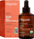 Cliganic Organic Sea Buckthorn Oil, 100% Pure - for Skin & Face, Cold Pressed