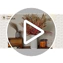Artificial Fall Leaves Stems Set – 4 Bundles, Lush Autumn Foliage for Decor