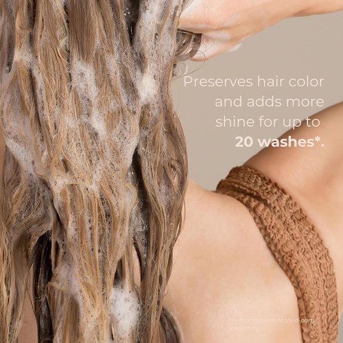 Glowtone™ Color Care Shampoo - Sulfate-Free, Anti-Fade Formula with Argan & Pomegranate Oil for Color-Treated Hair