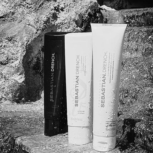 Sebastian Professional Drench Shampoo - Deep Moisturizing Formula for Dry, Frizzy & Chemically Treated Hair