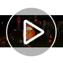 5 FT Halloween Inflatable Ghost and Pumpkin Yard Decor with LED Lights, Animated Outdoor Decoration