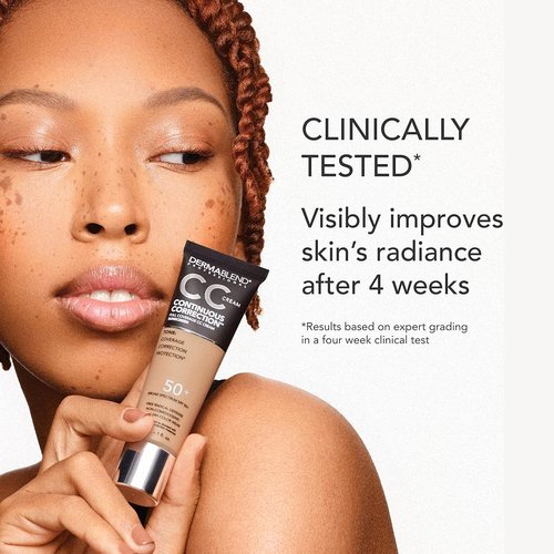 Dermablend CC Cream Foundation SPF 50+ - Full Coverage Tone Evening Makeup | Oil-Free Formula