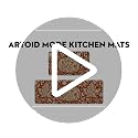 Orange Fall Kitchen Mats Set of 2 - 17x29 & 17x47 Non-Slip Decor