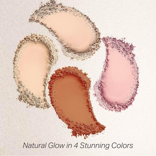 Regine Switzerland Chic Bright Powder Highlighter - Shimmery Illuminator in 42 Bright Peach, 0.33 Oz