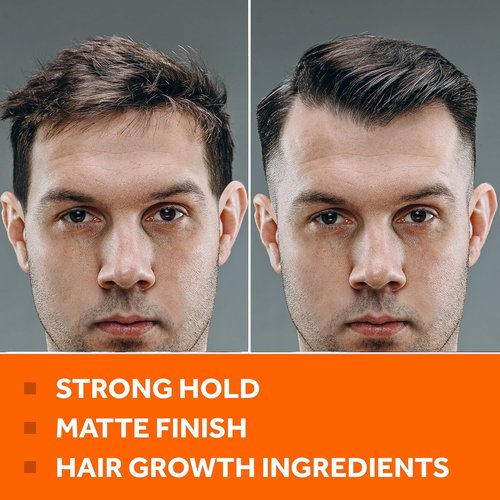Skiennix Thickening Pomade - Strong Hold, Water-Based, Matte Finish for Men's Hair Growth & Styling