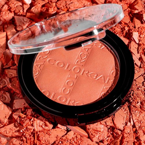 Colorbar Cheekillusion Blush - Silky Lightweight Powder for Buildable Color - 016 Sweet Scarlet - 0.14 oz