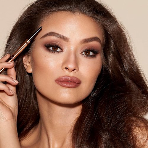 Charlotte Tilbury Brow Cheat Eyebrow Pencil - Refillable Micro-Precision with Angled Tip for Natural Strokes - 16-Hour Waterproof Wear