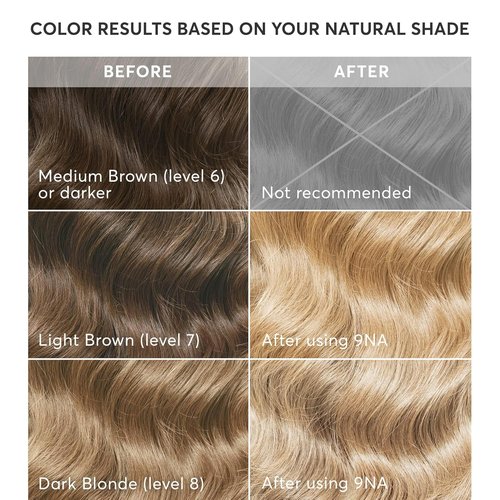 Madison Reed Hair Color Kit - Radiant Pisa Blonde 9NA with Bonding Time Hair Serum