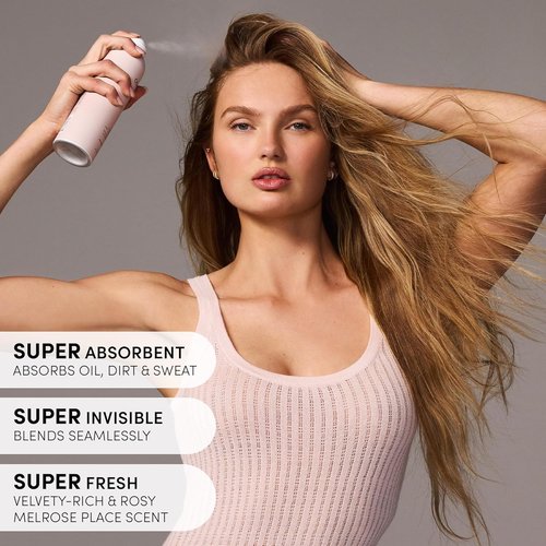 OUAI Super Travel Size Dry Shampoo - Volumizing Formula Absorbs Oil & Sweat - Melrose Place (2 oz)
