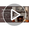 Fall Plum Garland with Lights - 6Ft Autumn Decor for Mantle & Home