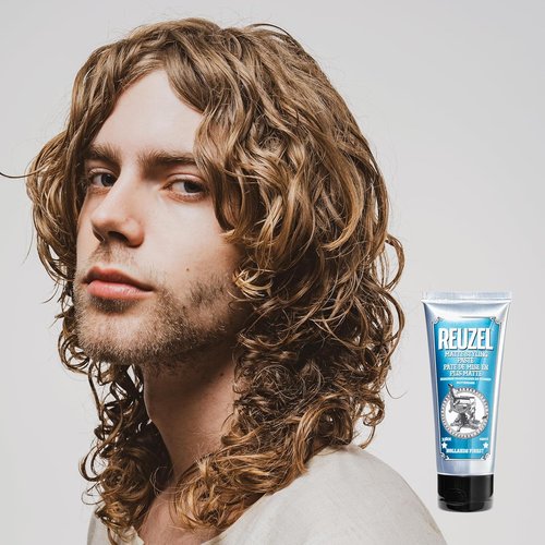 Reuzel Grooming Cream - Natural Light Hold & Texture | Moisturizing, Weightless, 3.38 oz