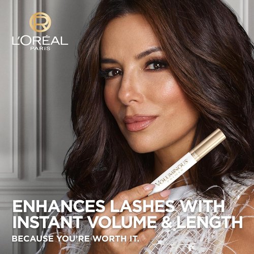 L'Oreal Paris Voluminous Lash Boosting Primer Mascara - White Conditioning Formula, 0.24 Fl Oz, 2 Count