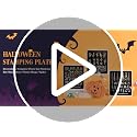 Nail Art Stamping Plates Halloween Pumpkin Skull Ghost Design - Variation 021