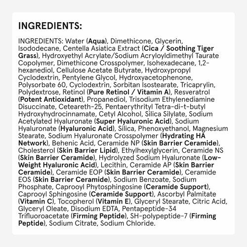 iRestore Retinol Serum for Face - 1% Retinol with Peptides & Hyaluronic Acid - Anti Aging Night Serum for Sensitive Skin - Fragrance Free, Reduces Fine Lines, Wrinkles (Pack of 1)