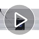 Inflatable Replacement Fan Blower with 4 LED Lights - Waterproof Holiday Yard Inflatable Decoration Fan - 1A-4 White Light