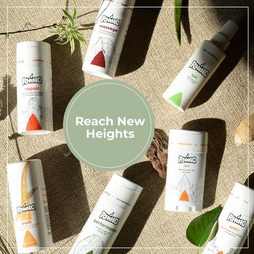 Rhino Skin Solutions Performance | Rock Climbing Antiperspirant Cream for Hands & Feet | Skin Conditioner & Toughener for Athletes and Everyday Use