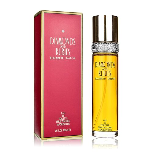 Elizabeth Taylor Diamonds and Rubies Eau De Toilette Spray - Luxurious Fragrance for Women, 3.4 oz