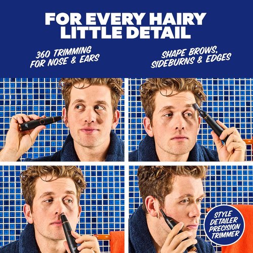 Dollar Shave Club | Precision Trimmer for Nose, Ears, Brows & Sideburns - Style Detailer