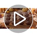 Patelai 6 Pieces Fall Pumpkin Napkin Rings for Thanksgiving - White