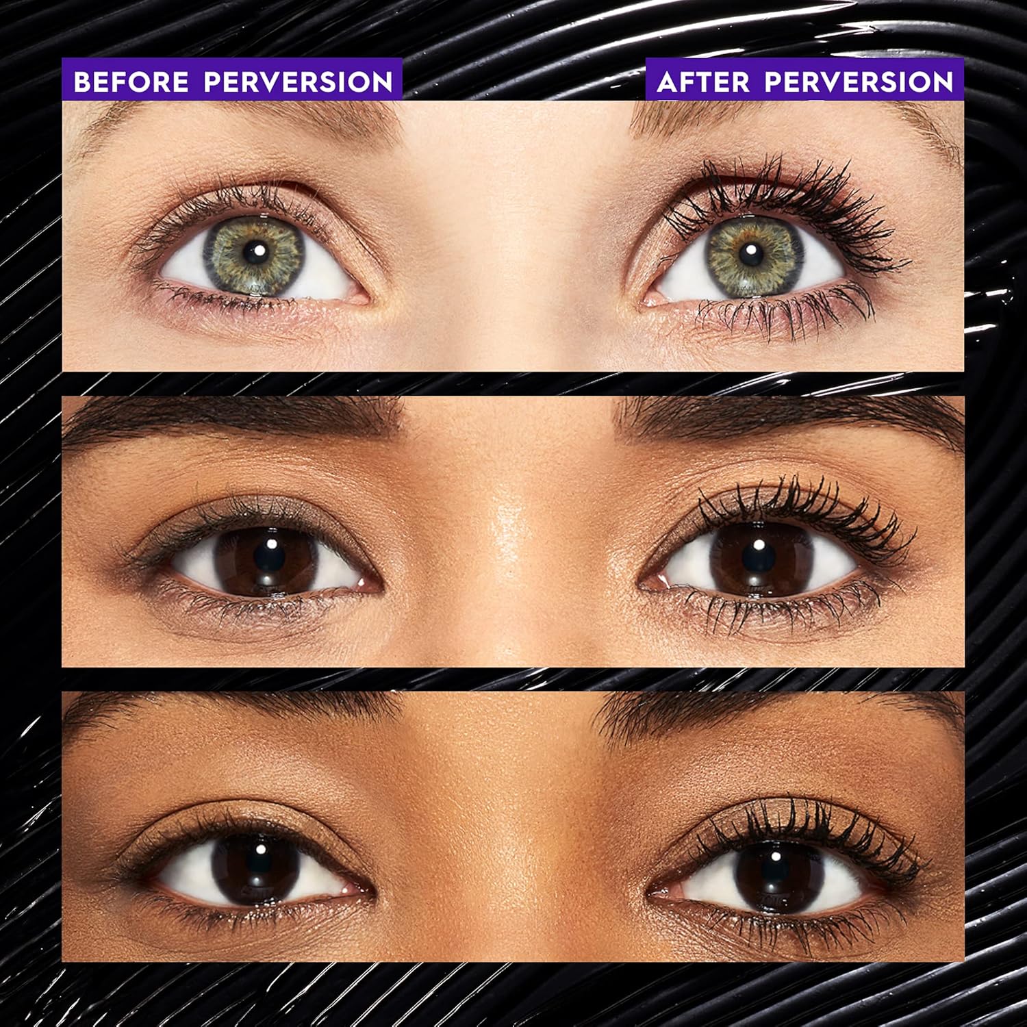 Urban Decay Perversion Volumizing Mascara - Intense Black, Smudge-Resistant & Buildable Lash Volume