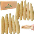 10 Pcs (7 – 10 Inches) Natural Loofah Sponge | Organic Loofah | Shower Loofah Exfoliating Body Scrubber | Bath for Loofah for Men and Women | (10 - Pack)