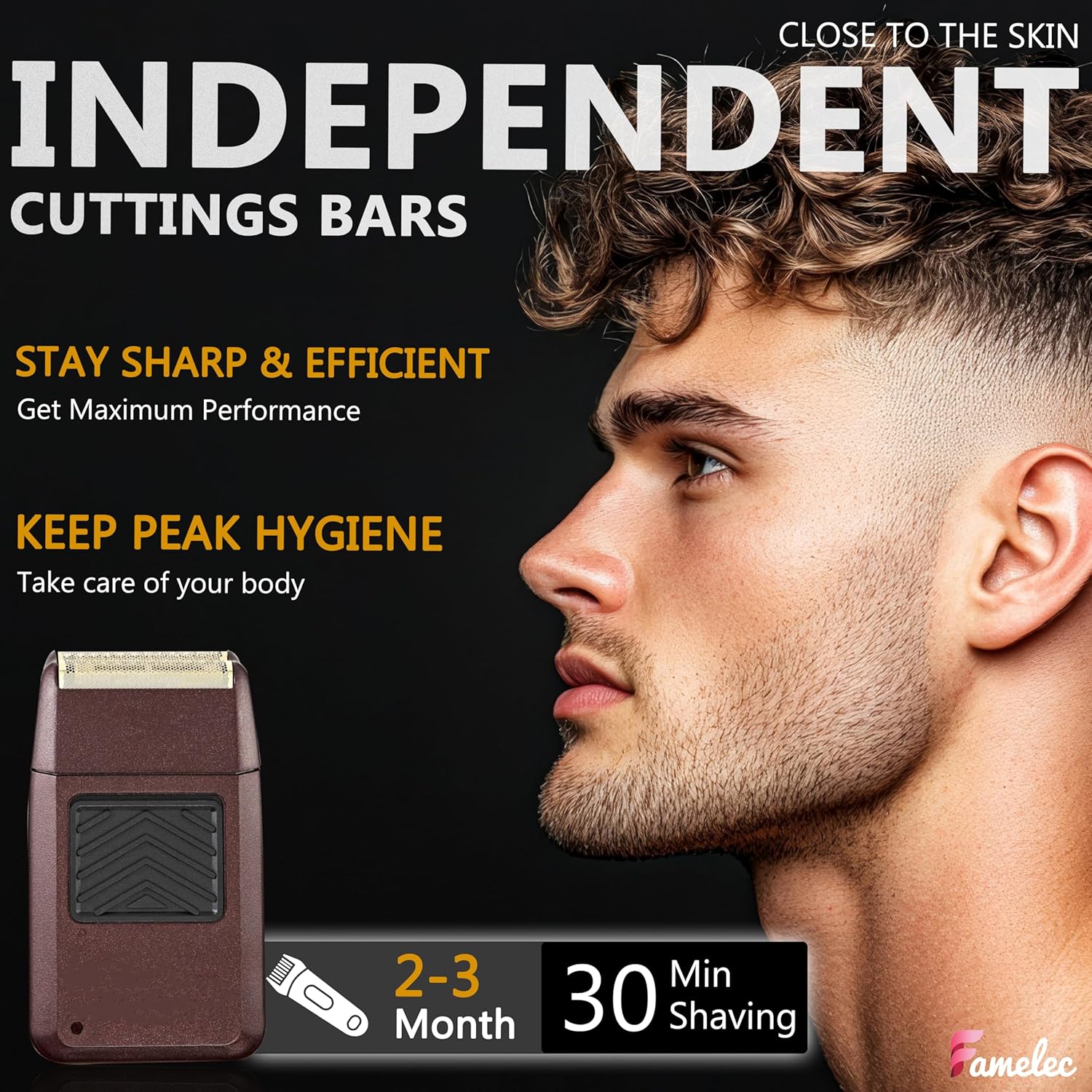 Wahl 5 Star Series Shaver Foil Replacement - Professional Gold Foil for Close Shaving | 2 Pack