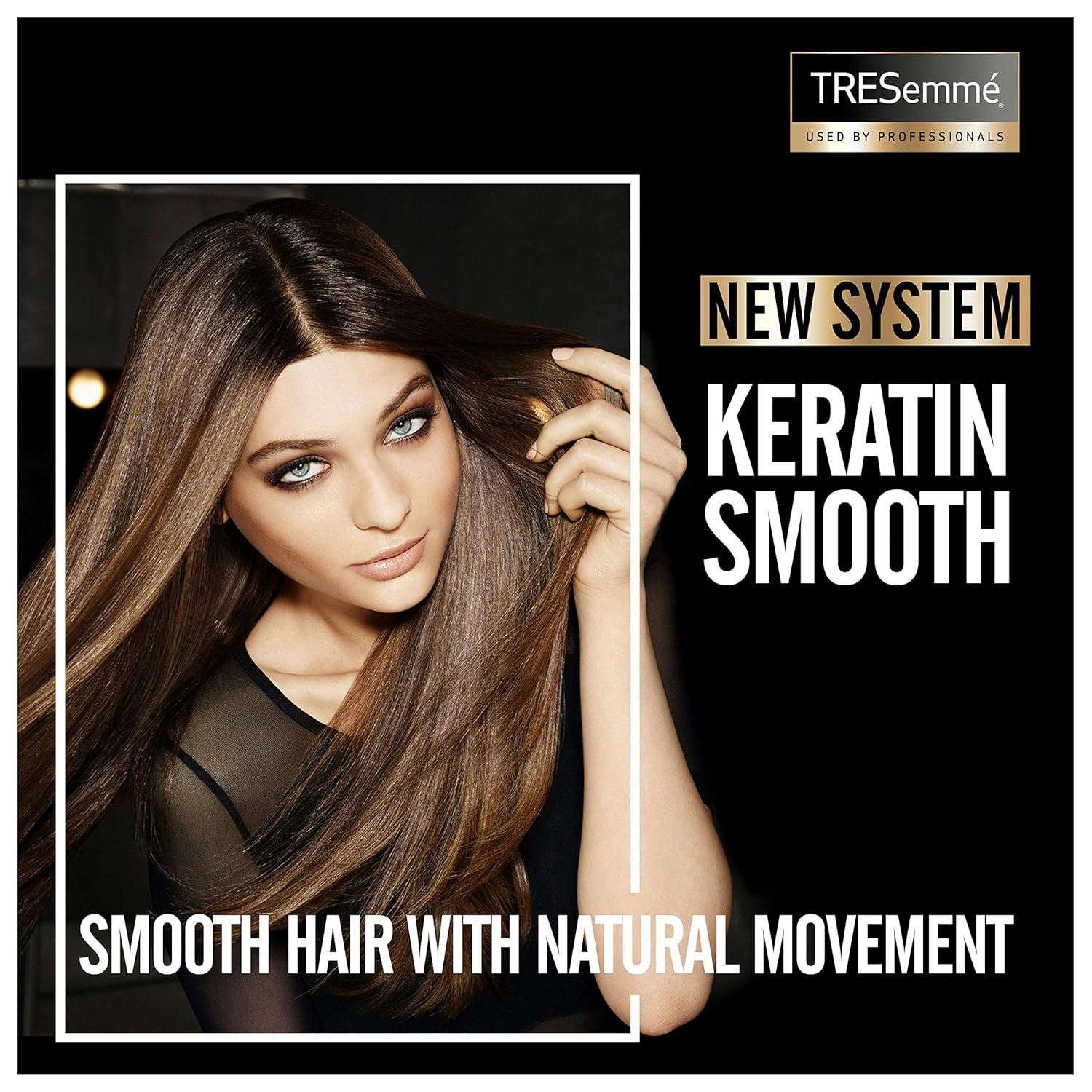 Tresemme Keratin Smooth Heat Defense Spray - 8 Ounce | Protects Hair from Heat Damage