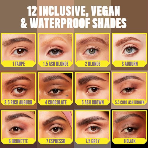 NYX PROFESSIONAL MAKEUP Micro Brow Pencil - Precise Eyebrow Definition in Ash Brown