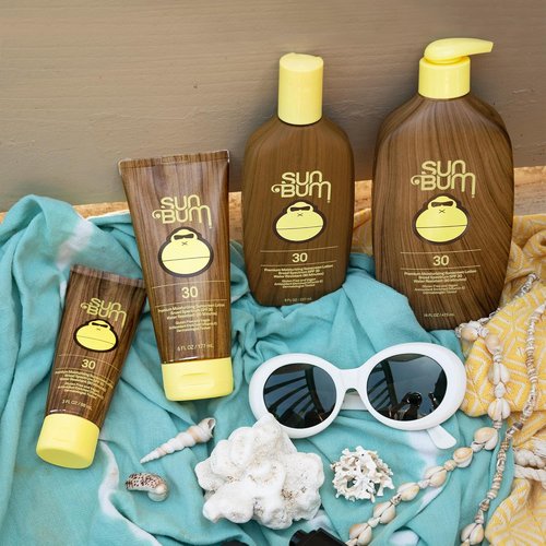 Sun Bum Original SPF 30 Sunscreen Lotion - Broad Spectrum Moisturizing with Vitamin E - Travel Size 3 oz