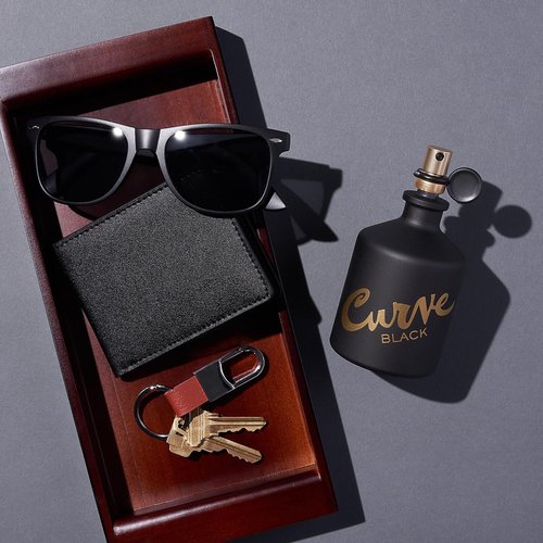 Liz Claiborne Curve Black Cologne Spray for Men - 4.2 oz | Bold & Invigorating Fragrance