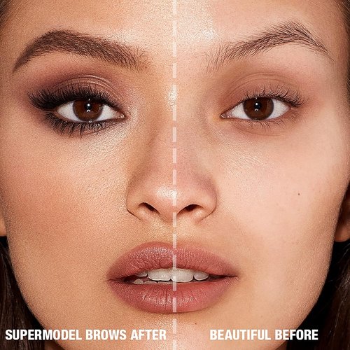 Charlotte Tilbury Brow Cheat Eyebrow Pencil - Refillable Micro-Precision with Angled Tip for Natural Strokes - 16-Hour Waterproof Wear