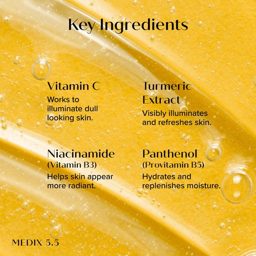 MEDIX Vitamin C Cream + Wash + Hyaluronic Acid Serum 3PC Travel Kit Skin Care Set - Vitamin C Body Lotion & Body Wash + 3% Hyaluronic Serum Skincare Set To Improve Look Of Dark Spots & Dry Skin, 3PC