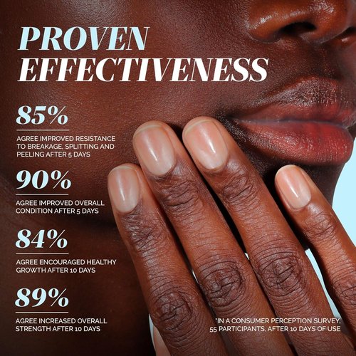 LONDONTOWN Nail Strengthener & Growth Treatment - Repair Weak, Brittle Nails | Clear Formula for Shine