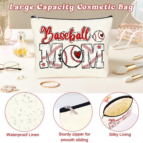 SiplyHaven Baseball Mom Gifts, Baseball Mom Essentials, Valentines Day Birthday Gifts for Mama Women