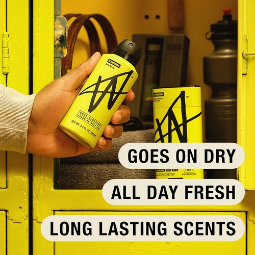 Jake Paul Body Spray for Men - Odor Blocking Deodorant with Long Lasting Protection | 3.4 fl oz