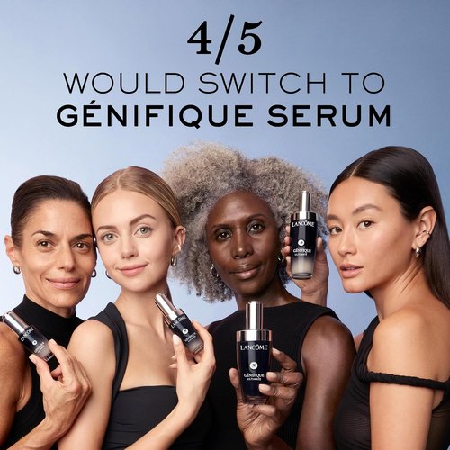 Lancôme Génifique Ultimate Dual Recovery Face Serum - Anti-Aging Formula for Fine Lines & Even Skin Tone - 30ml