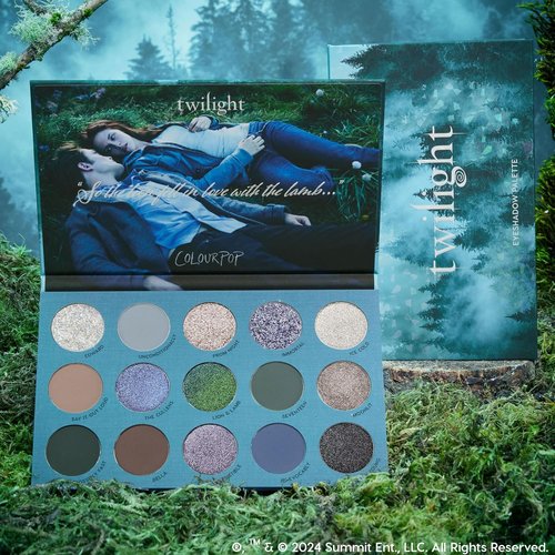 ColourPop Twilight Eyeshadow Palette - Limited Edition High-Pigment Eye Makeup | Metallic & Matte Finishes (0.3 oz)