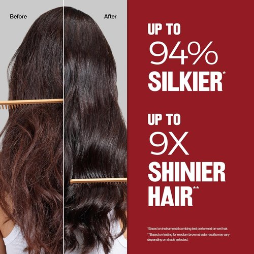 Revlon ColorSilk Permanent Hair Color - 100% Gray Coverage, Ammonia-Free, Vegan Keratin | 54 Light Golden Brown (Pack of 3)