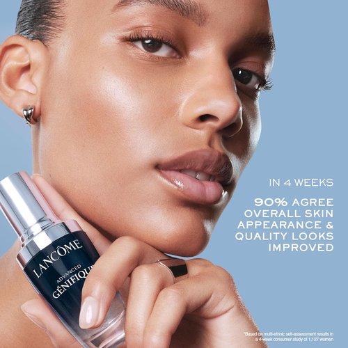Lancôme Advanced Genifique Anti-Aging Serum & Eye Cream Duo - Hydrates & Plumps Skin - With Bifidus Prebiotic, Hyaluronic Acid & Vitamin Cg