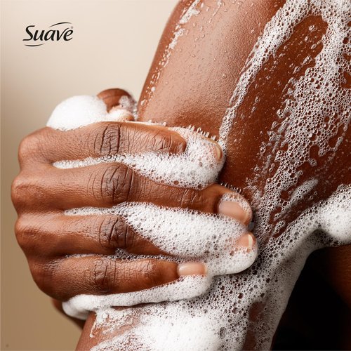 Suave Moisturizing Body Wash, with Milk & Honey and Vitamin E Extract, No Parabens, No Phtahaltes, 18 Oz Pack of 6