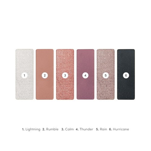 Jane Iredale PurePressed Eye Shadow Triple - Highly Pigmented Mineral Formula | Long-Lasting & Crease Resistant