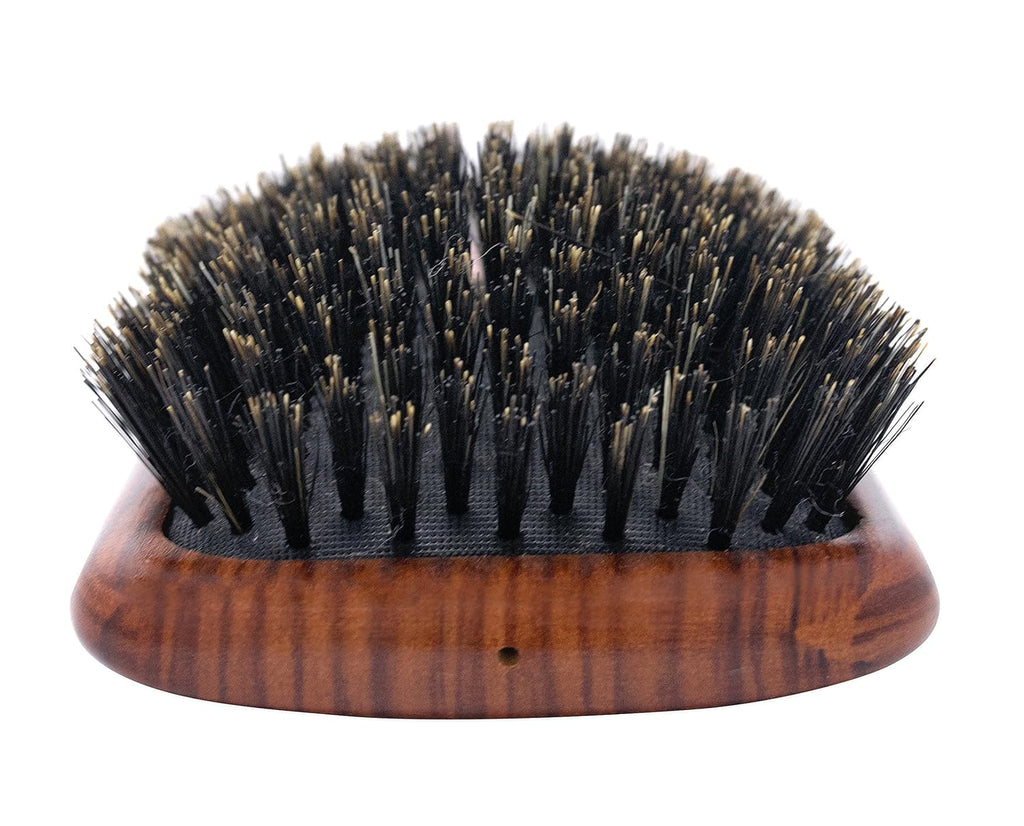 Spornette Deville Cushion Paddle Brush - Boar Bristle Hair Brush for Smoothing & Detangling | All Hair Types