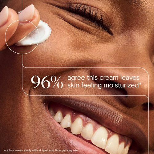 Aveeno Daily Moisturizing Cream with Prebiotic Oat & Shea Butter, Body, Face & Hand Cream for Normal to Dry, Sensitive Skin Hydrates for 48 Hours, Fragrance Free & Non-Comedogenic, 7.5 oz