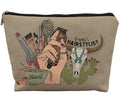 uinwk Western Hairstylist Gifts - Badass Cosmetology Graduation Makeup Bag