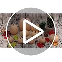 Artificial Pumpkin Set 10pcs - Orange Halloween Fall Decor for Porch & Home