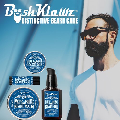Pacific Prince Beard Butter - Midnight Ocean Breeze Conditioning Balm for Men's Grooming | 2 oz