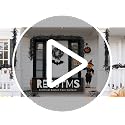Artificial Fern Garland 2 Pcs 5.8Ft Black White Faux Hanging Vines for Halloween & Decor
