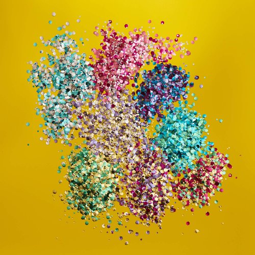 Mystic Bio Biodegradable Eco Chunky Glitter by Moon Glitter - 100% Cosmetic Bio Glitter for Face, Body, Nails, Hair and Lips - 0.10oz - Set of 8