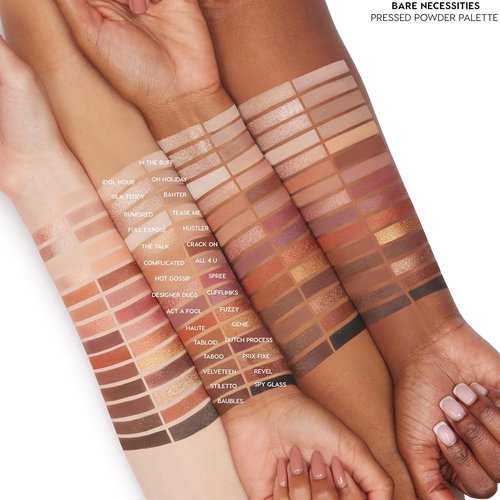 ColourPop Eyeshadow Palette - High-Pigment Eye Makeup with Matte & Glitter Finishes - Bare Necessities (0.04 oz)